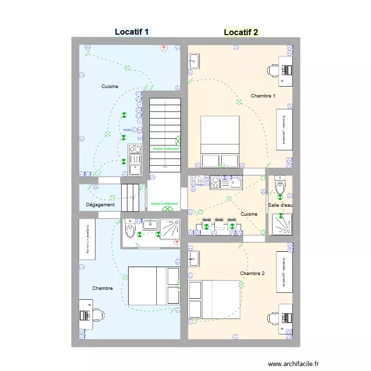 SIMON Guillaume. Plan de 