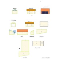 Plan de facade et toiture garage 4