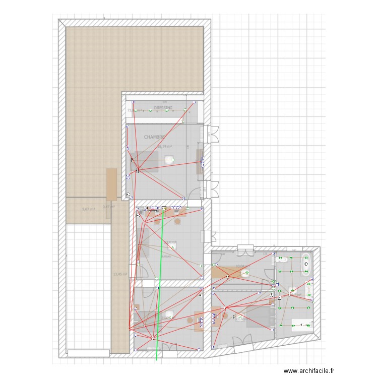 etage elec 31/08/2025. Plan de 0 pièce et 0 m2