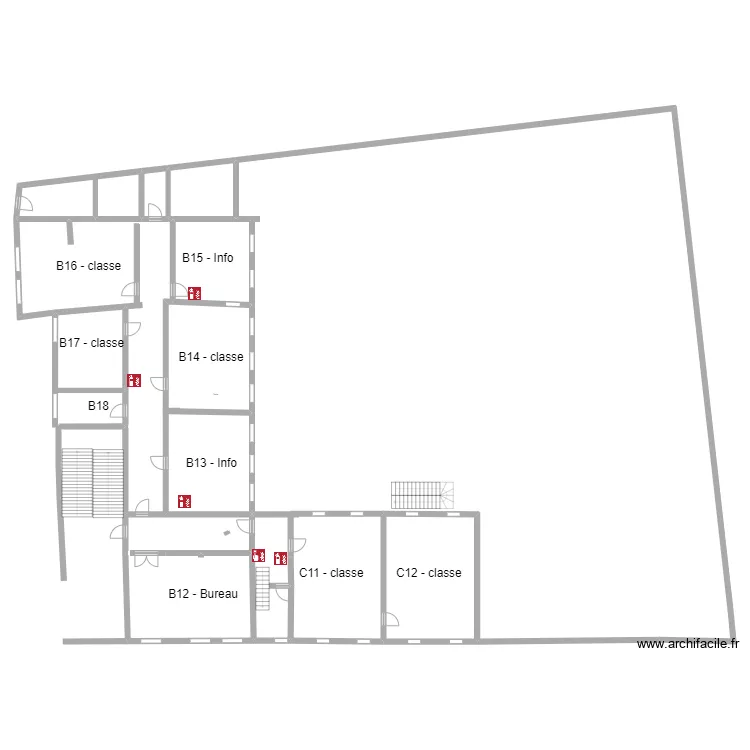 Résédas BC niv 1. Plan de Résédas BC niv 1. Plan de
