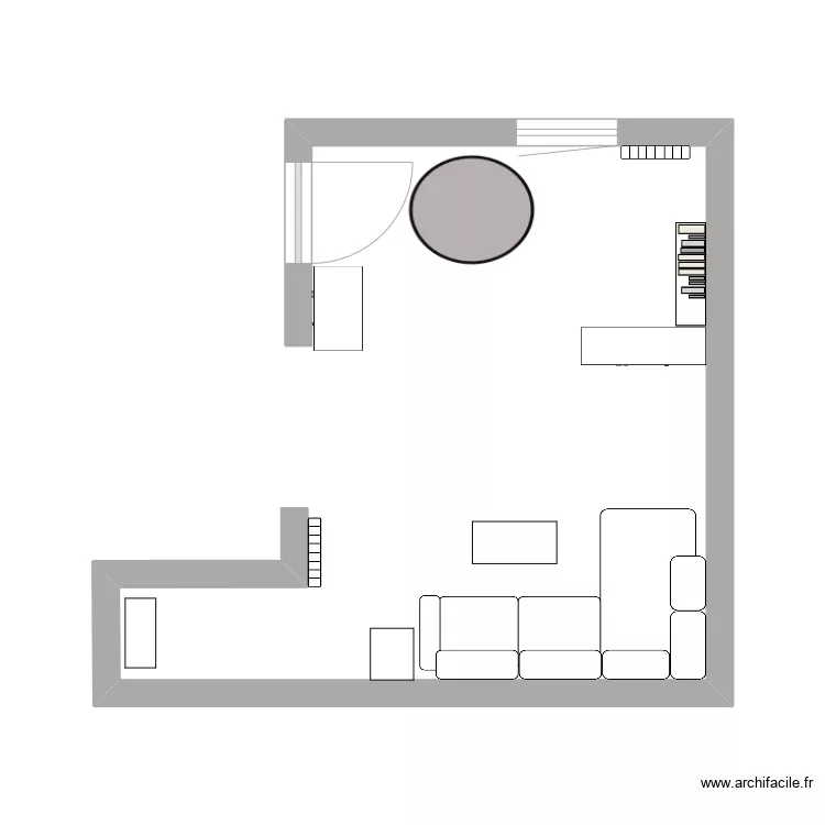 Salon. Plan de Salon. Plan de