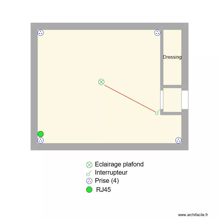 RASSE CHBRE 1. Plan de 
