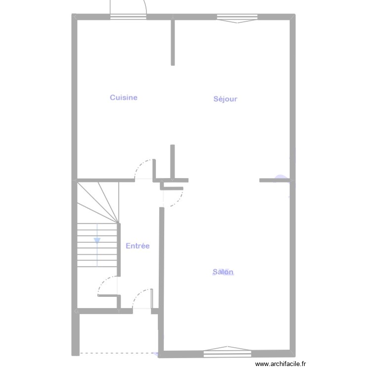 RDC Maison JARVILLE. Plan de 0 pièce et 0 m2