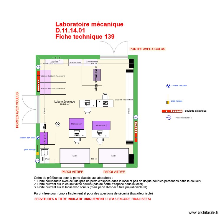 Fiche 139_labos mecanique V4. Plan de 1 pièce et 41 m2