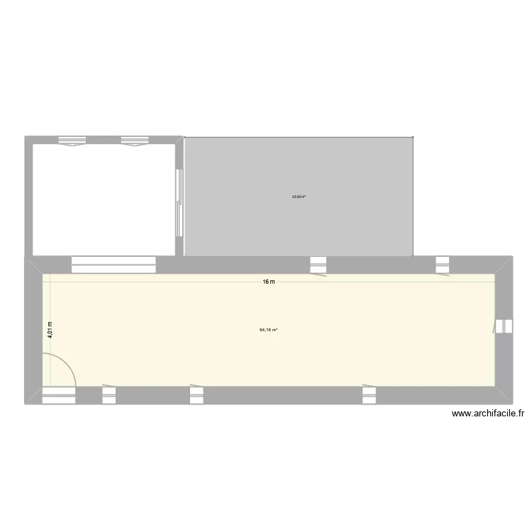 poules cevennes. Plan de 1 et 64 m² poules cevennes. Plan de 1 et 64 m²