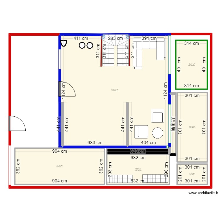 jad. Plan de 0 pièce et 0 m2