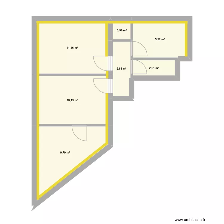 PIROLLO - INJ. Plan de 7 et 43 m² PIROLLO - INJ. Plan de 7 et 43 m²