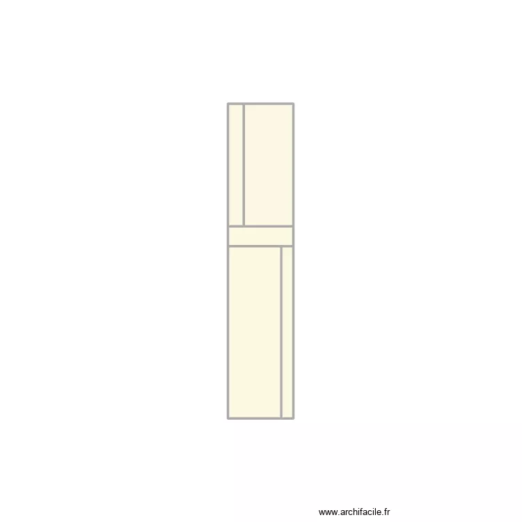 Plan de W B170 BLANC ABSOLU FA. Plan de 