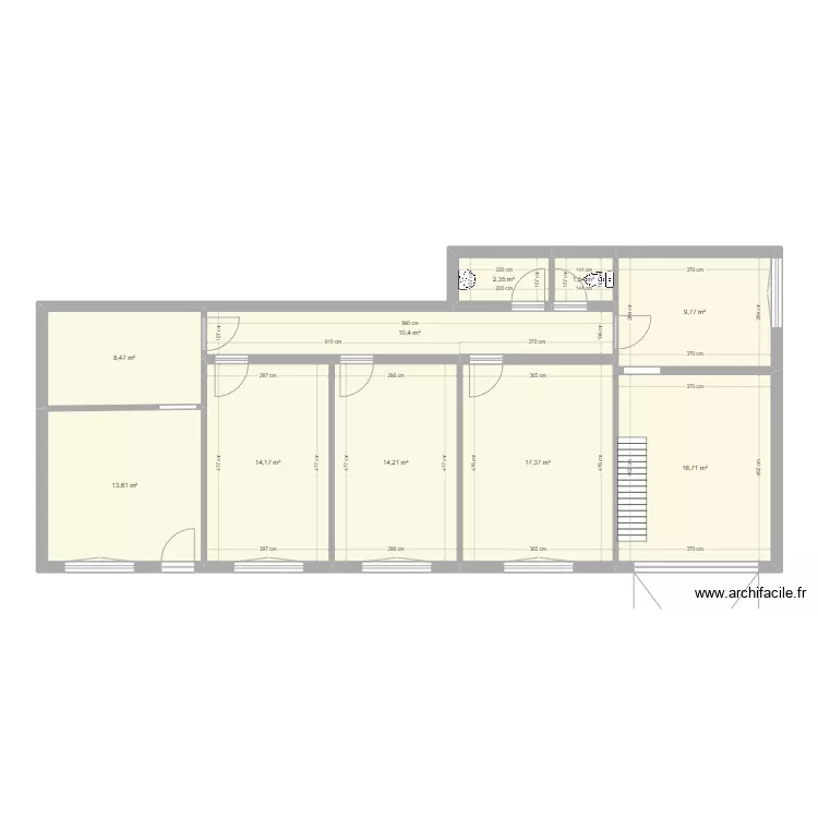 Maison etais. Plan de Maison etais. Plan de