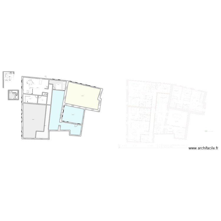 GREVESON R+1 - OK. Plan de 11 pièces et 335 m2