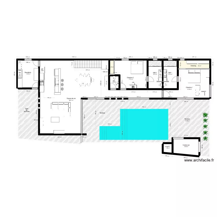 RDC villa dream. Plan de 