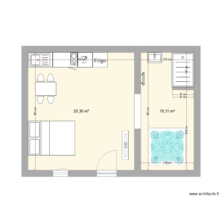 rdc isle. Plan de 0 pièce et 0 m2