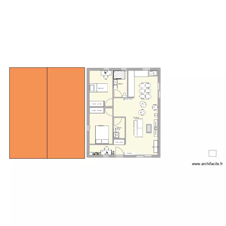 Esquisse lot 7. Plan de 