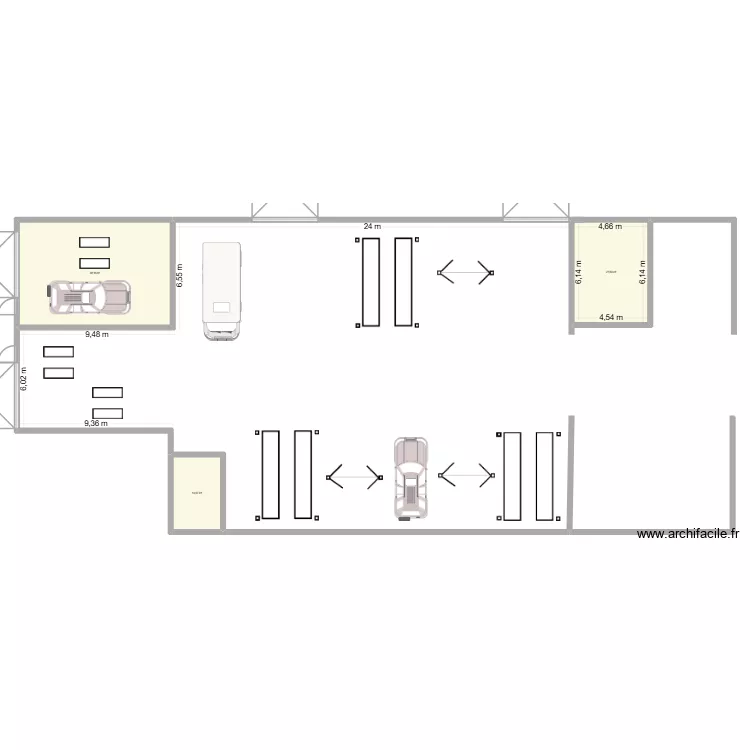 montchapet dijon. Plan de 3 pièces et 99 m²