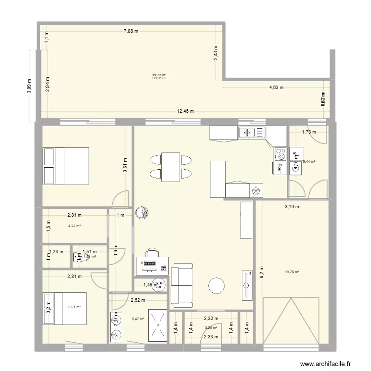 plan Christian. Plan de 14 et 152 m² plan Christian. Plan de 14 et 152 m²