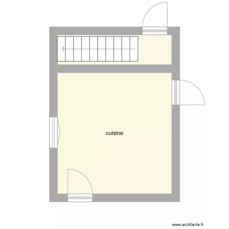 ANCA RDJ état initial. Plan de 2 et 18 m² ANCA RDJ état initial. Plan de 2 et 18 m²