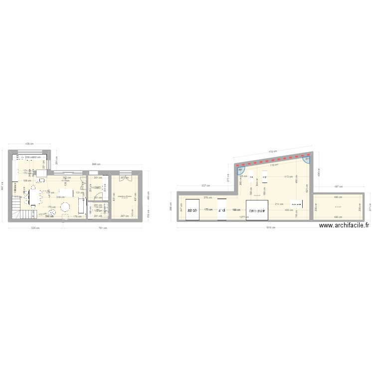 essai nif naf barnabé conservé V7. Plan de 11 pièces et 182 m2