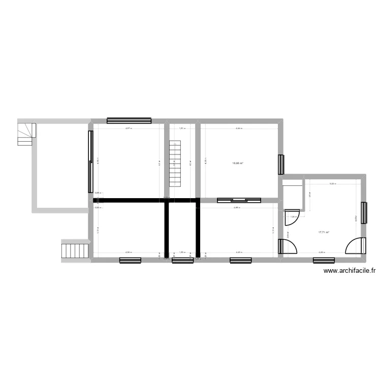 projet 17 - V. Plan de 16  et 306 m²