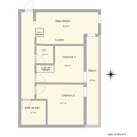 Plan appartement vierge