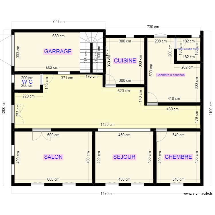 Test VT. Plan de 0 pièce et 0 m2