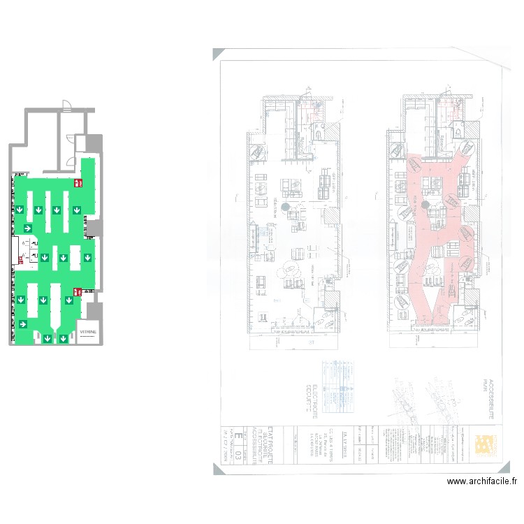LA DEFENSE. Plan de 0 pièce et 0 m2