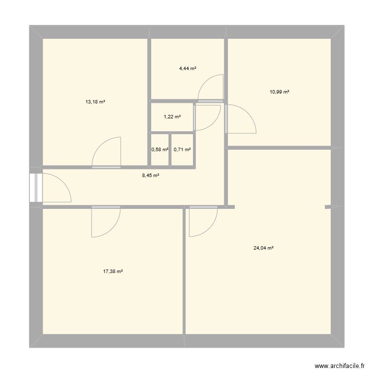 Maison nouvelle. Plan de 0 pièce et 0 m2