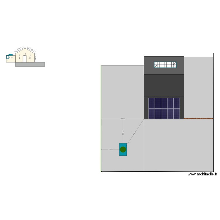 citerne a gaz. Plan de 0 pièce et 0 m2