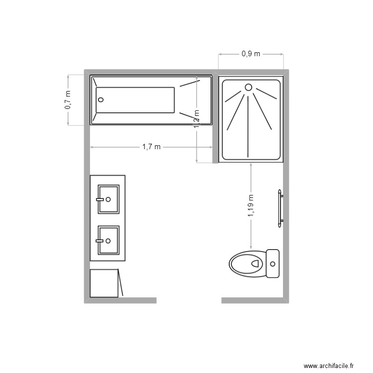 Delams. Plan de 0 pièce et 0 m2