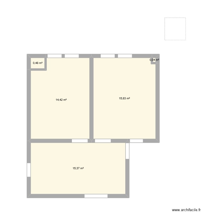 Premier plan FAB 21. Plan de 0 pièce et 0 m2
