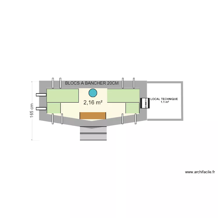 SPA BETON 3. Plan de 