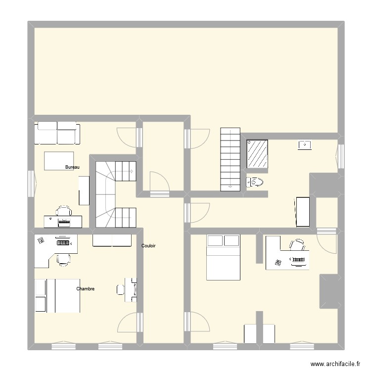 MARS LA TOUR ETAGE BIS. Plan de 10 pièces et 148 m2