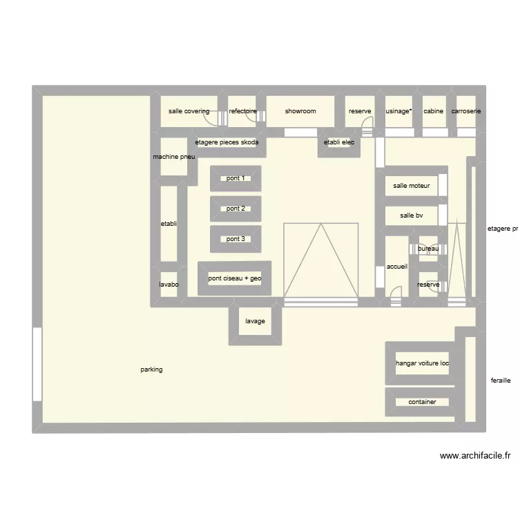 garage express auto sport. Plan de garage express auto sport. Plan de