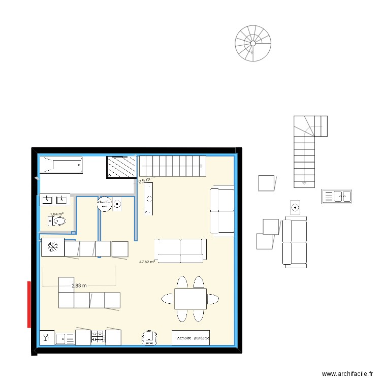 Pkuiygiuviy. Plan de 0 pièce et 0 m2
