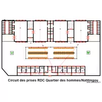 Circuit des prises RDC Quartier des hommes