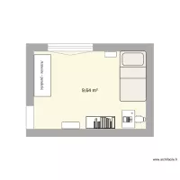 Logement communal chambre L&eacute;on