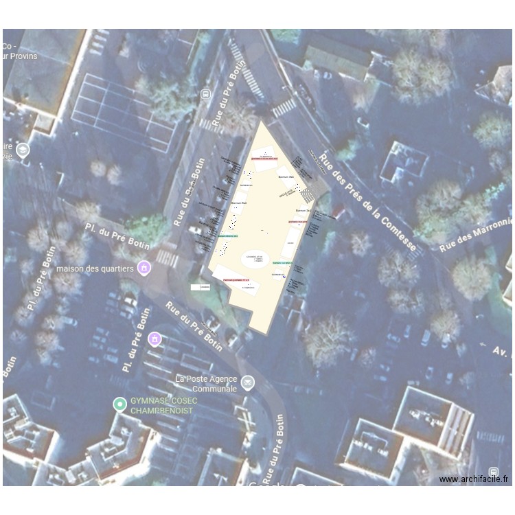 f2q. Plan de 1 pièce et 1533 m2