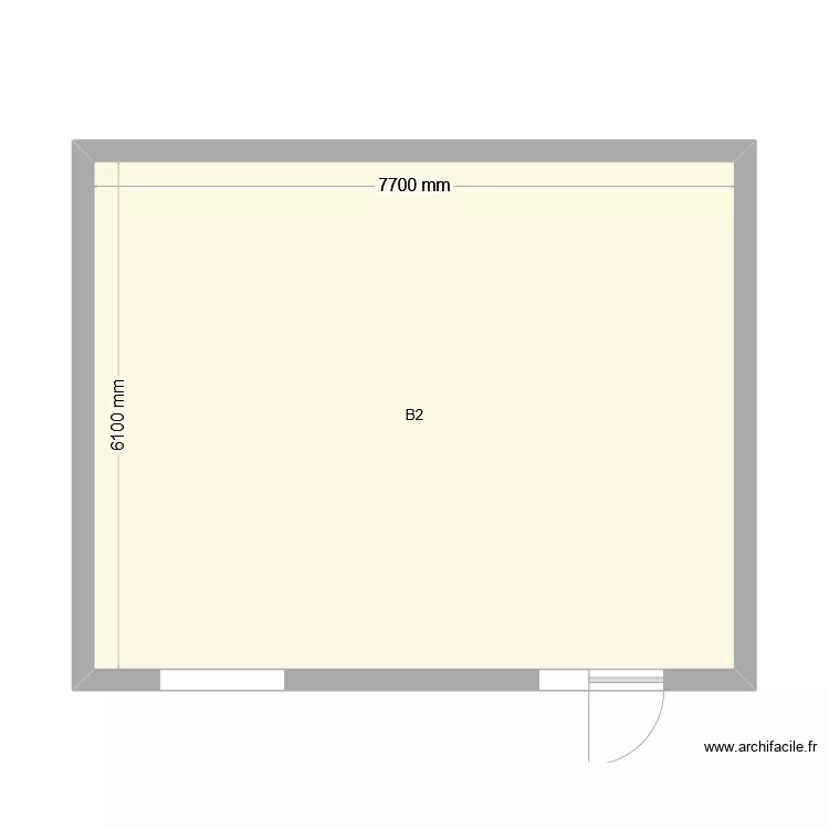 Local v&eacute;lo B&acirc;timent 2. Plan de 