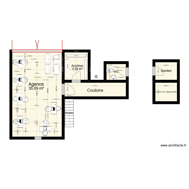 TOA. Plan de 0 pièce et 0 m2 TOA. Plan de 0 pièce et 0 m2
