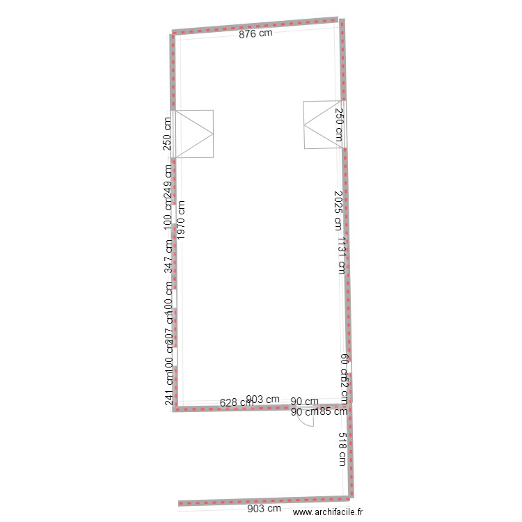 bessarioux. Plan de 0 pièce et 0 m2