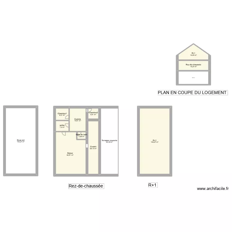 Les Faysses. Plan de Les Faysses. Plan de