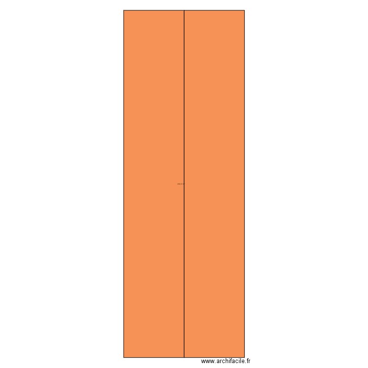 Magasin. Plan de 1 pièce et 306 m2