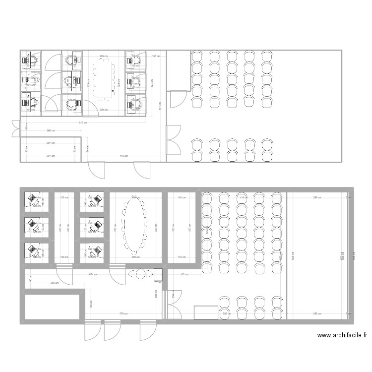 RDC. Plan de 0 pièce et 0 m2