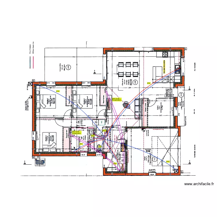 AUGIZEAU COULAGE. Plan de 