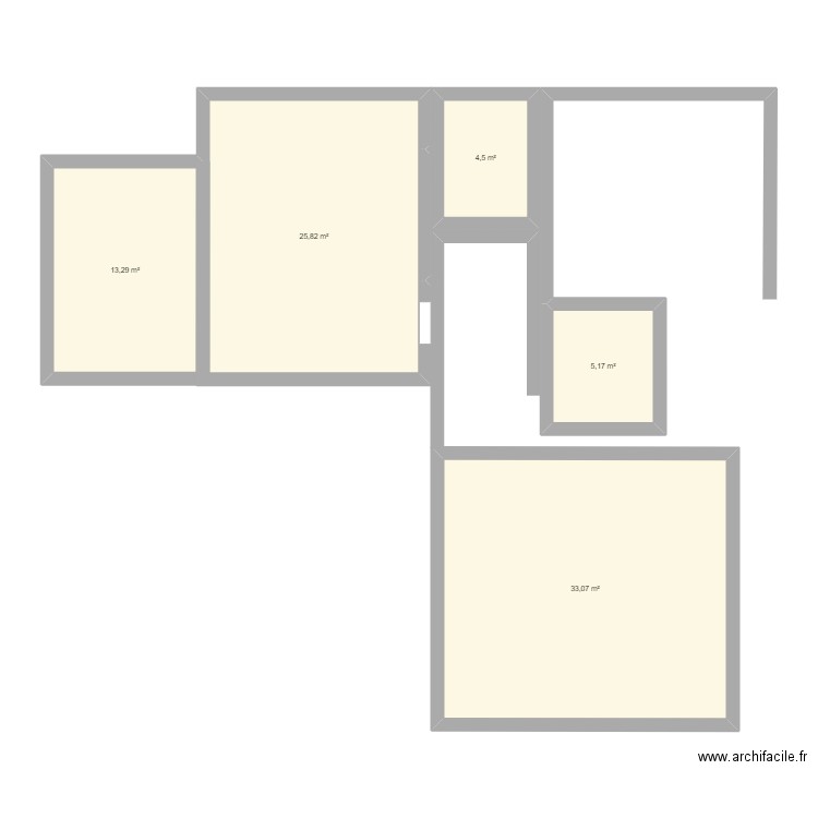 rak. Plan de 0 pièce et 0 m2