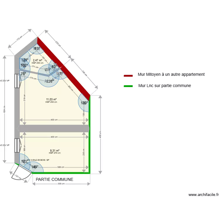 3303-2. Plan de 