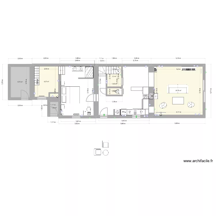 92 Champmarcou Projet 3. Plan de 92 Champmarcou Projet 3. Plan de