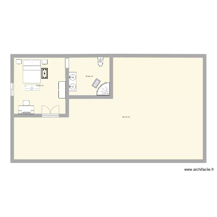 maison de r&ecirc;ve. Plan de 