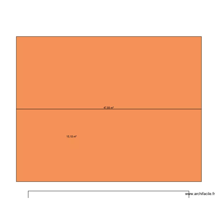 maison m&eacute;d&eacute; test. Plan de 