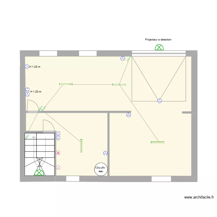 Thomas s/sol implantation 3. Plan de 2  et 36 m²