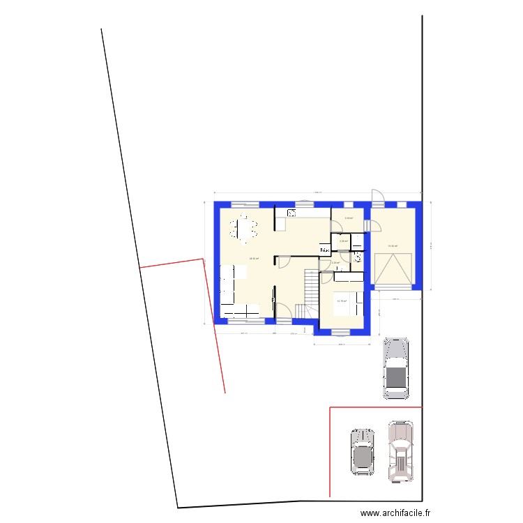 Plan bis. Plan de 0 pièce et 0 m2